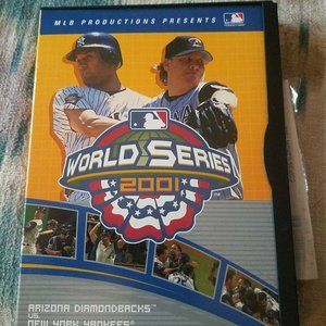 2001 MLB World Series NY Yankees vs Arizona Diamondbacks DVD